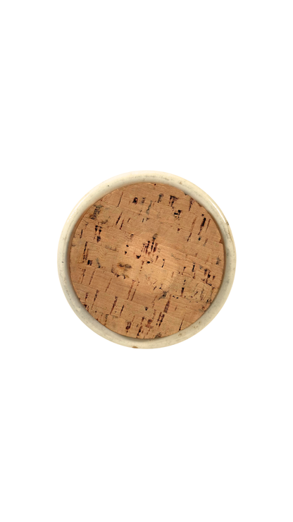 Antique French Félix Potin Confiture Jar with Cork Lid