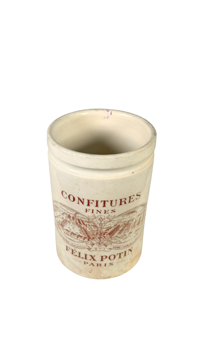 Antique French Félix Potin Confitures Jar
