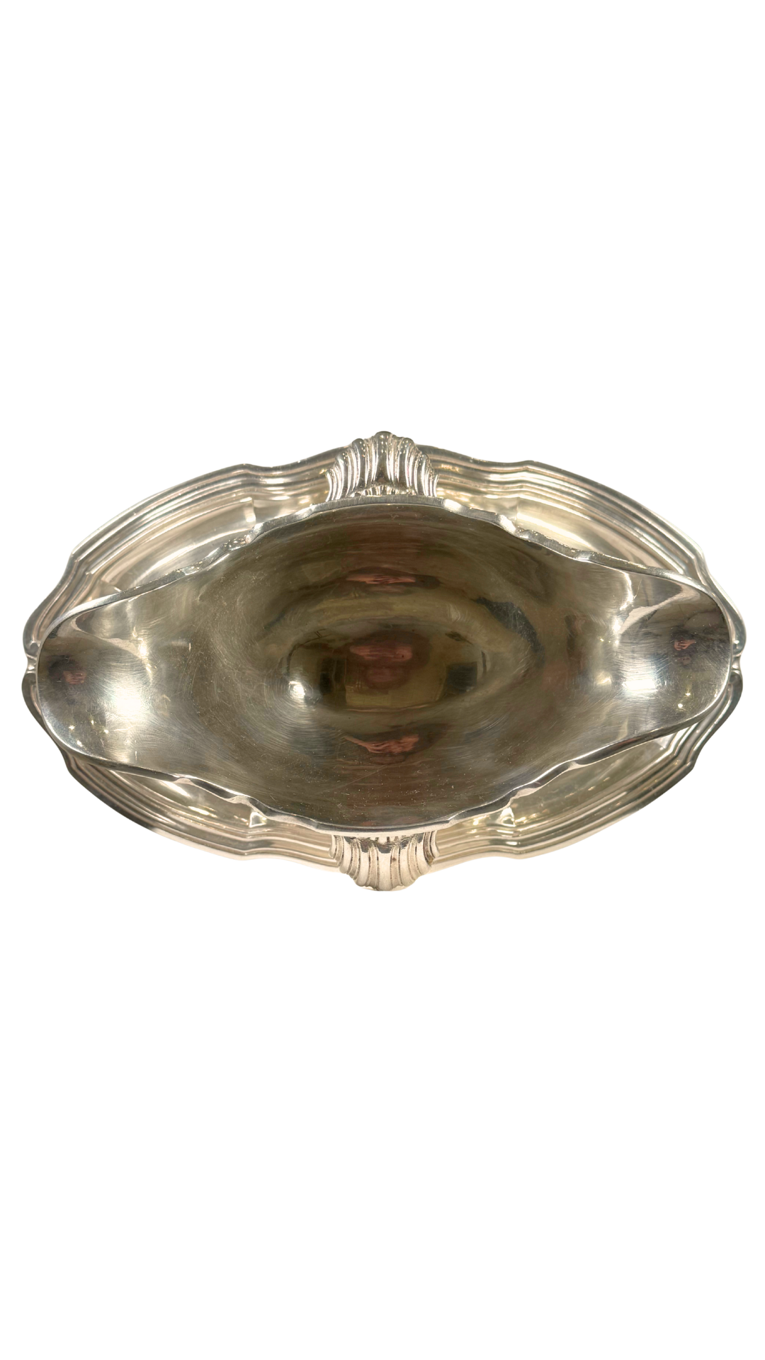 French Silverplate Sauce Boat