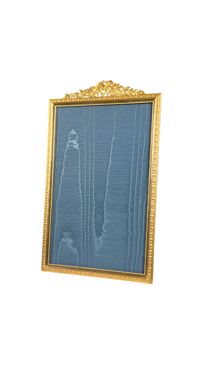 Large French Gilt Brass Table Frame