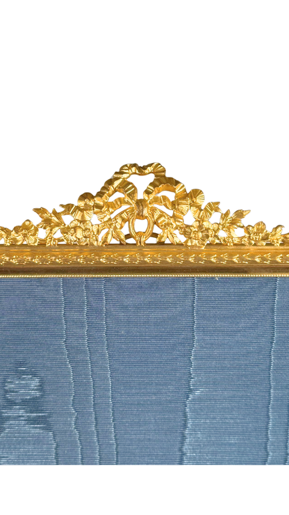 Large French Gilt Brass Table Frame