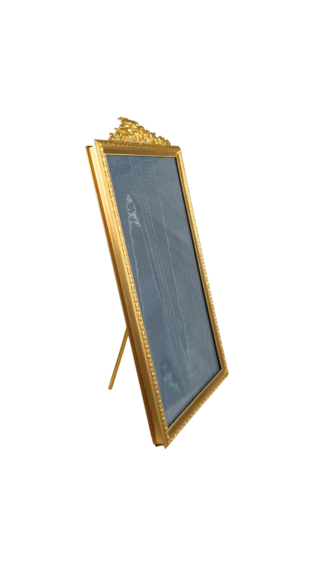 Large French Gilt Brass Table Frame