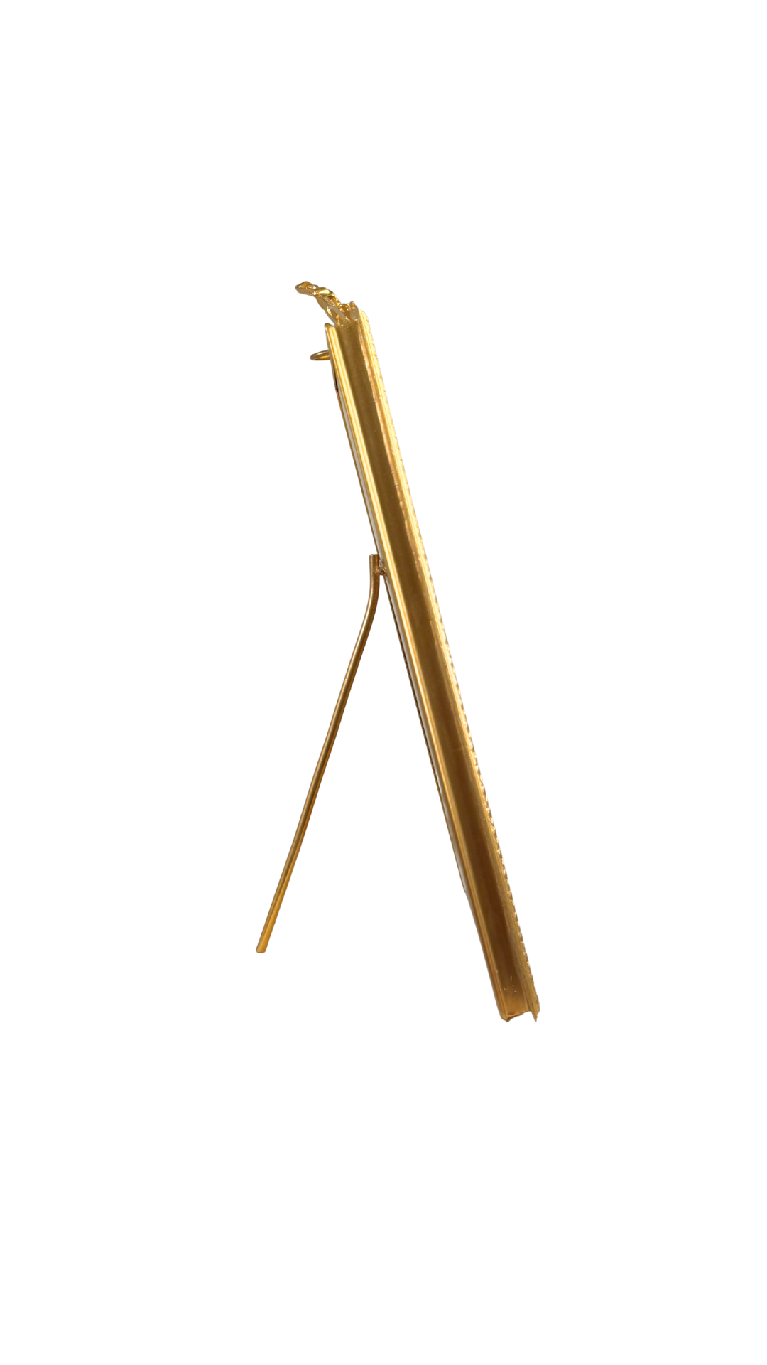 Large French Gilt Brass Table Frame