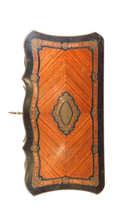 Antique Marquetry Tea Caddy