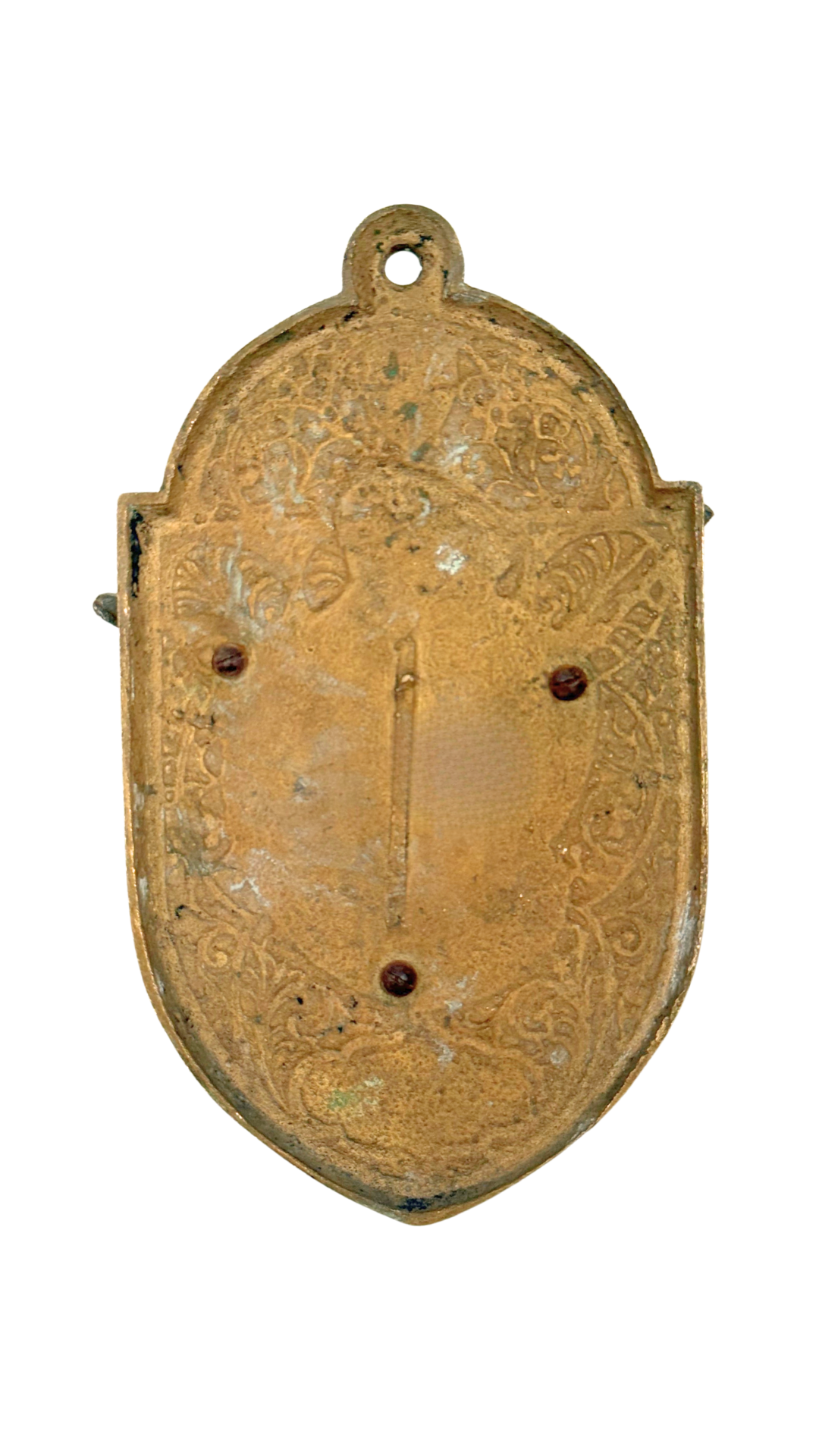 Antique Brass Helmet Match Strike