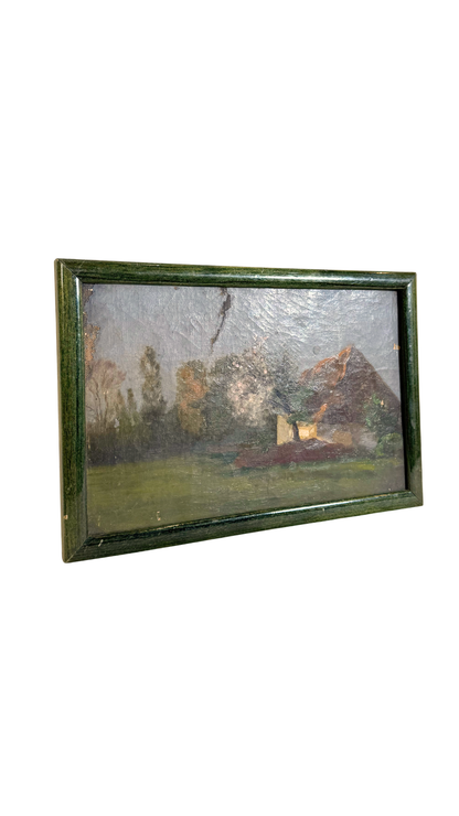 French Pastoral Landscape Painting