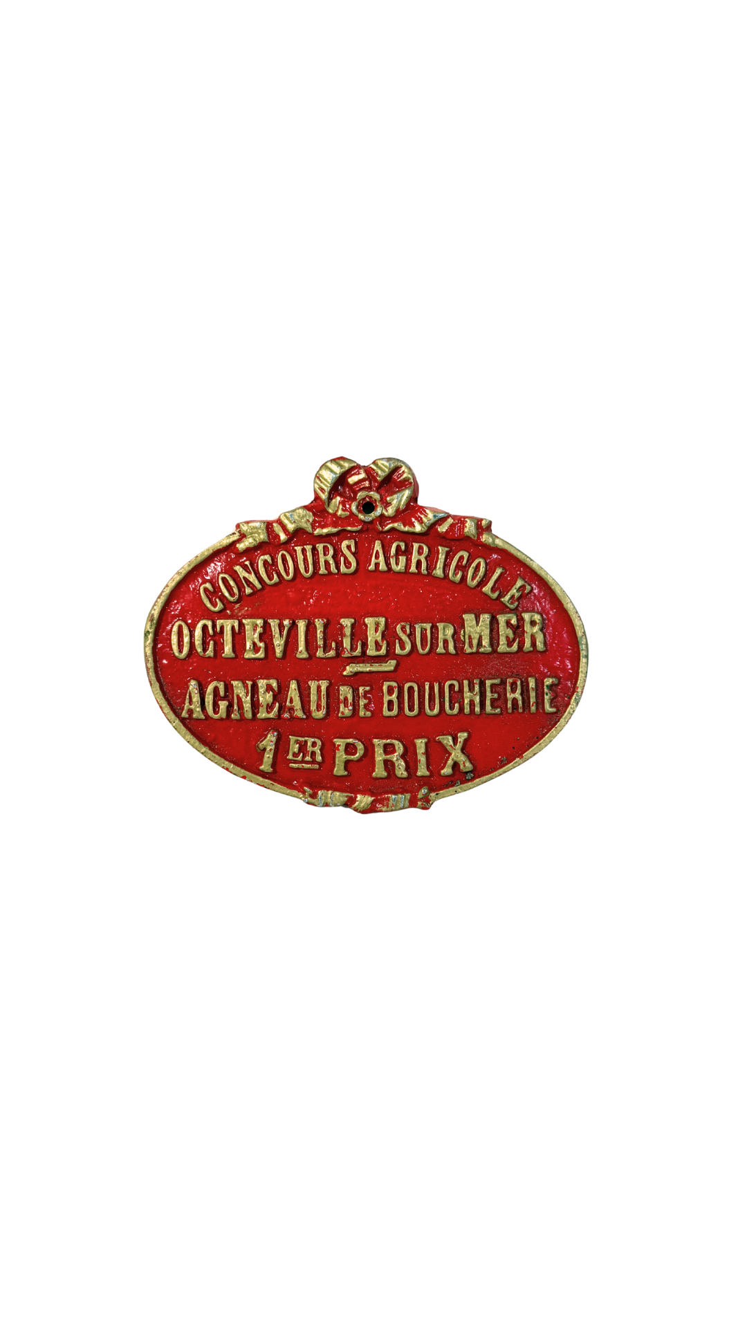 French Agricultural Plaque - Lamb