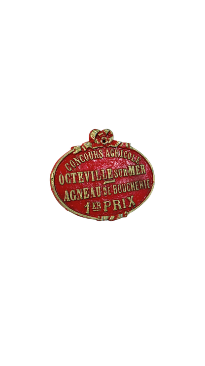 French Agricultural Plaque - Lamb