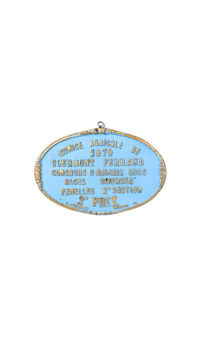 French Agricultural Plaque - Livestock