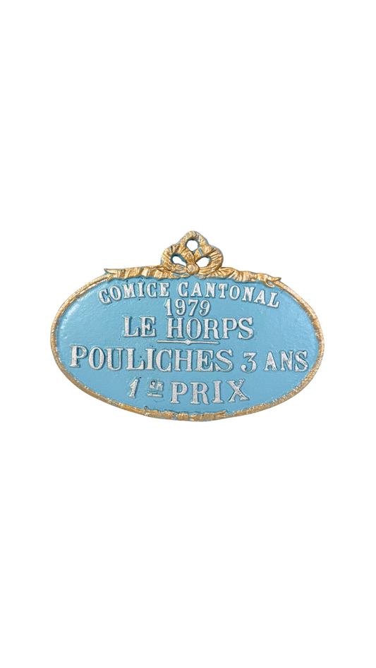 French Agricultural Plaque - Poultry