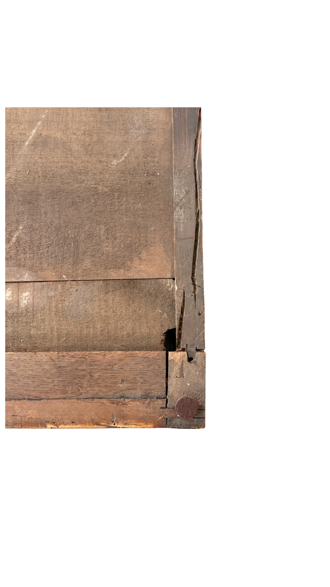 Petite French Walnut Commode with Marble Top