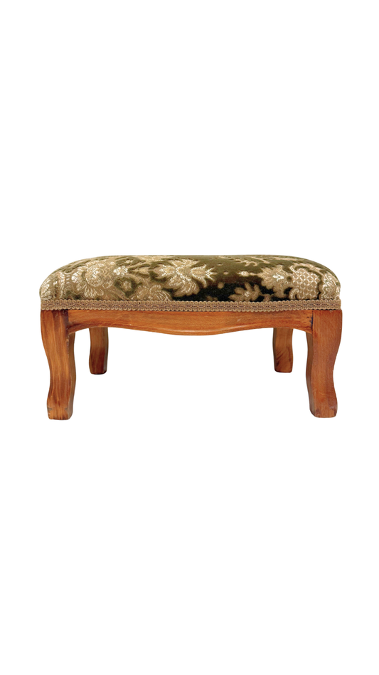 French Upholstered Footstool