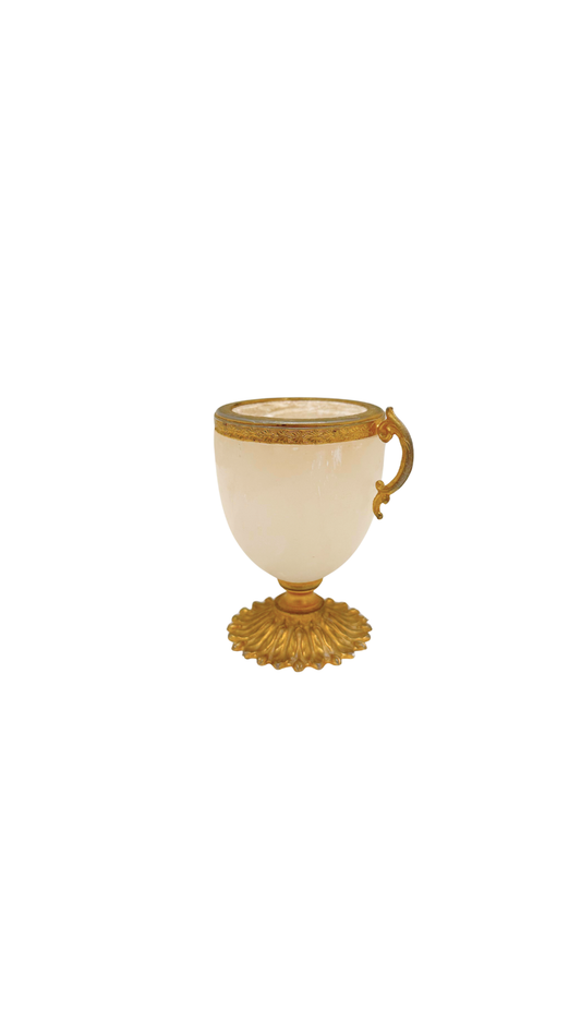 Alabaster Goblet with Gilt Mounts
