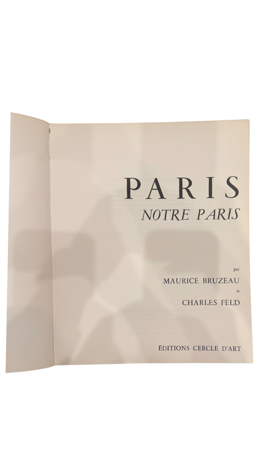 Paris, Notre Paris Book