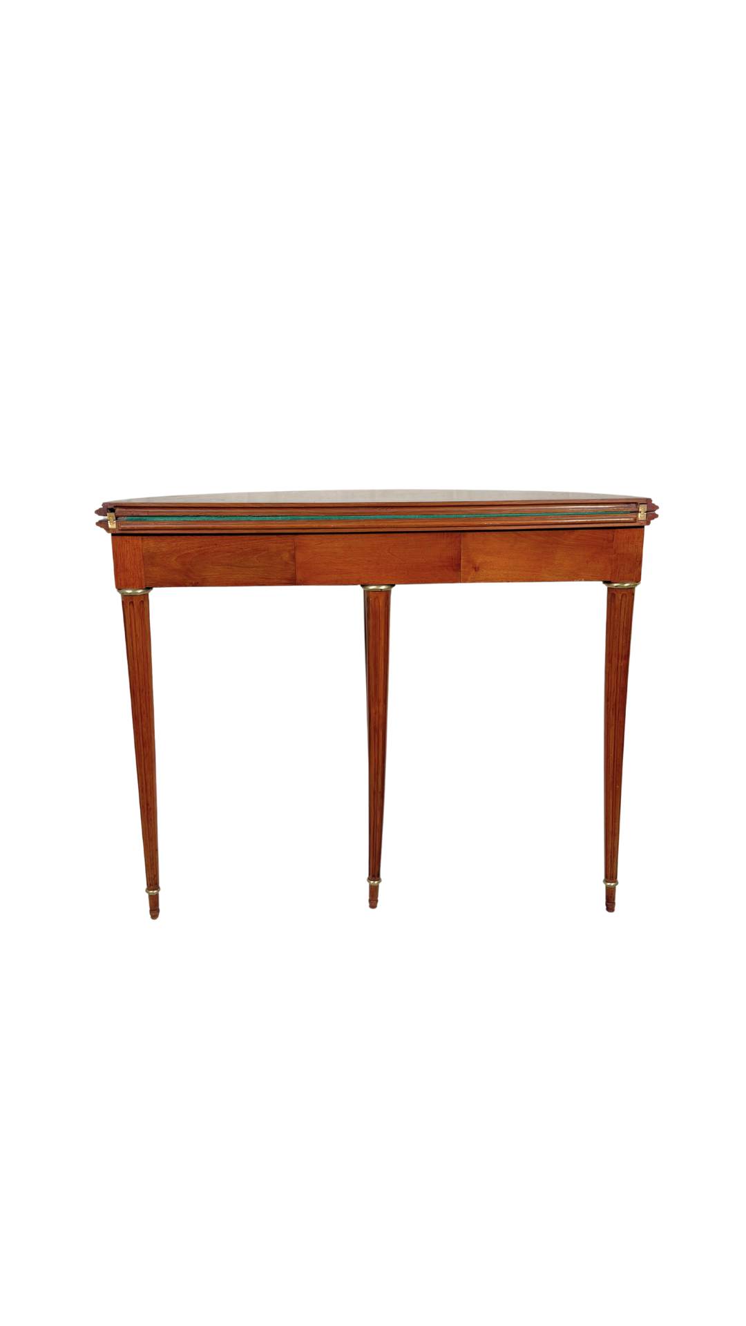 Louis XVI Demi-Lune Game Table