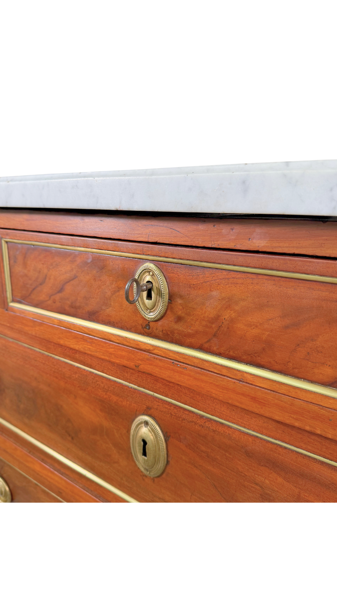 Louis XVI Marble-Top Commode by Bedel & Cie