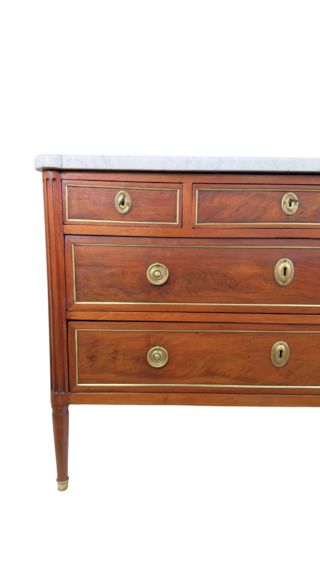 Louis XVI Marble-Top Commode by Bedel & Cie