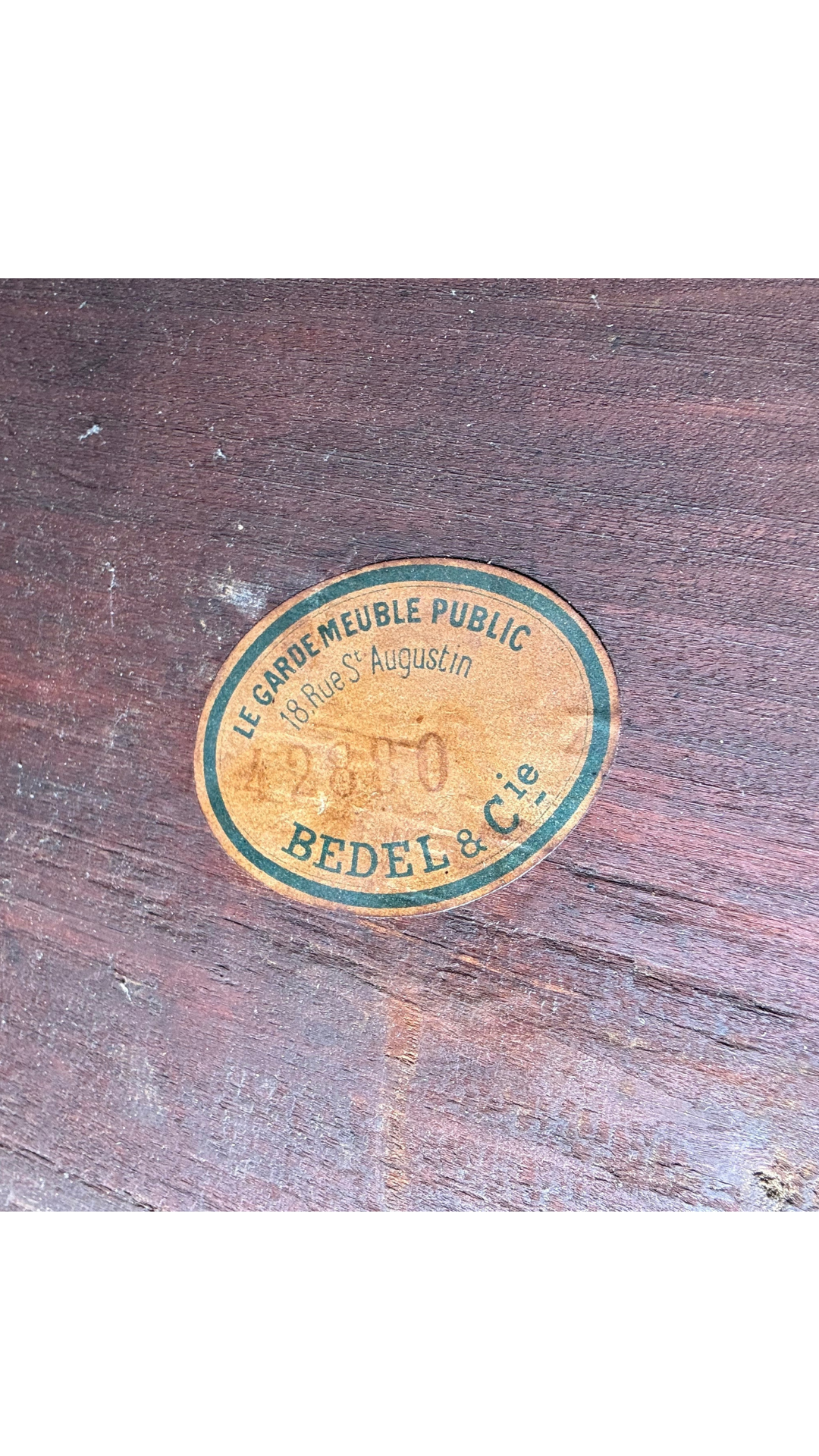 Louis XVI Marble-Top Commode by Bedel & Cie