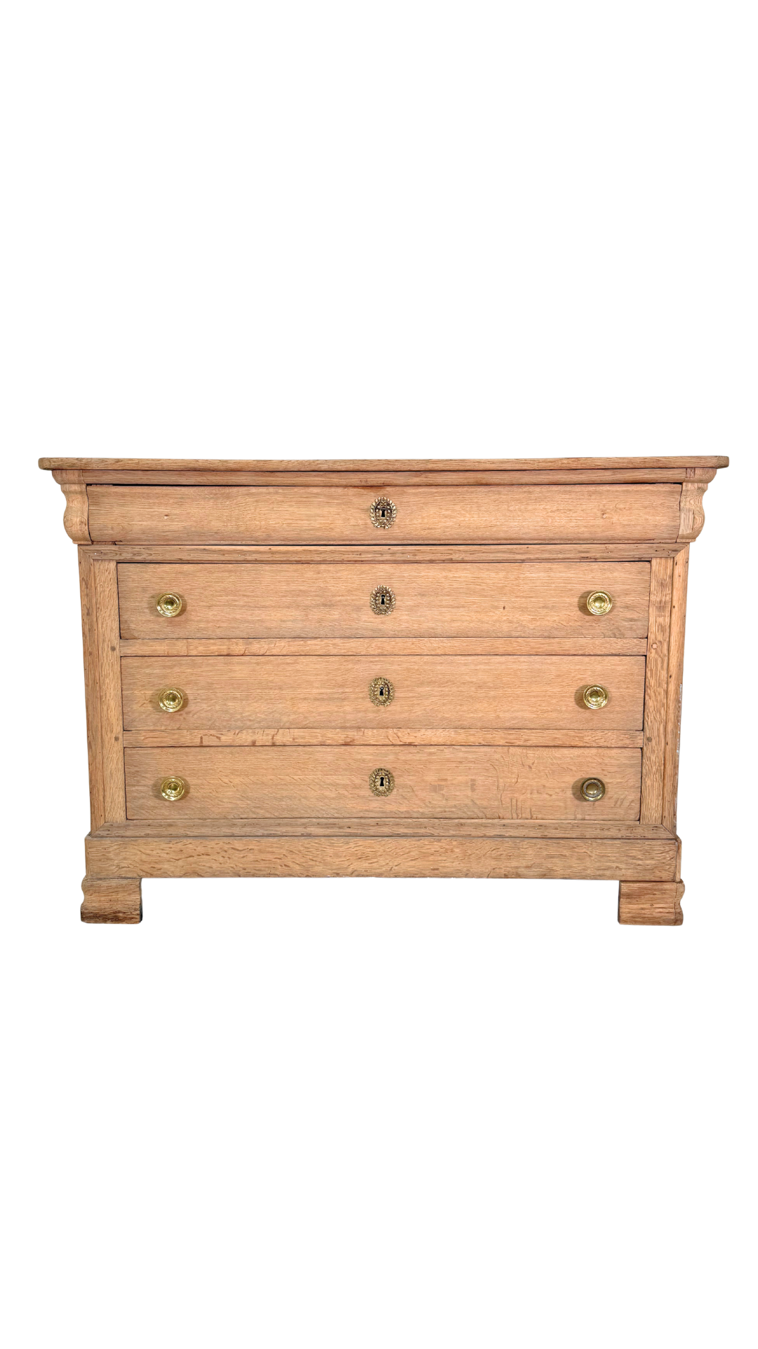 Louis XVI Bleached Oak Commode