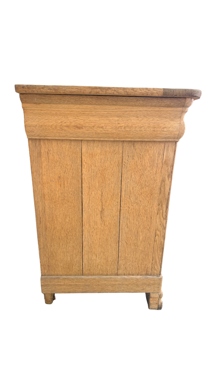 Louis XVI Bleached Oak Commode