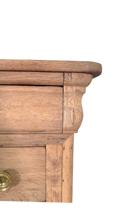 Louis XVI Bleached Oak Commode