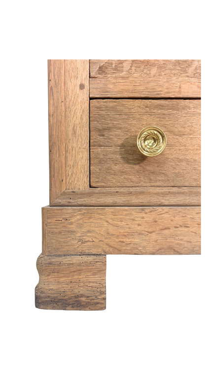 Louis XVI Bleached Oak Commode