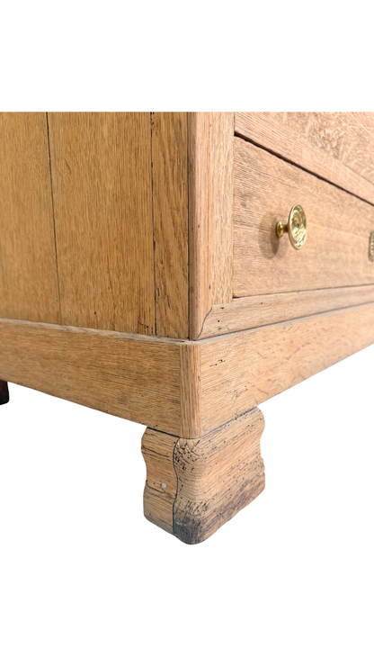 Louis XVI Bleached Oak Commode