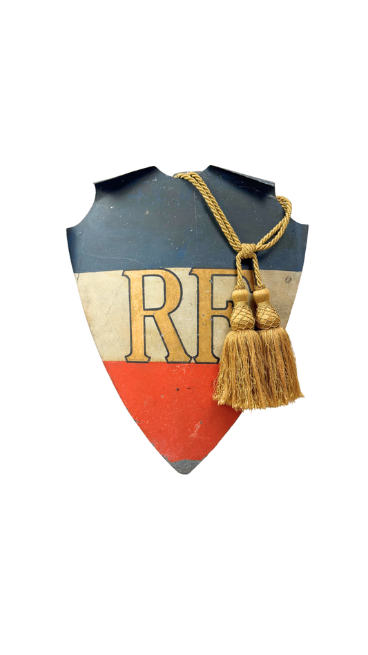 French République Town Hall Plaque