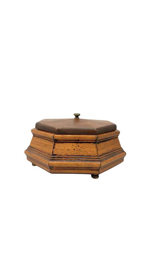 Octagonal Wooden Box