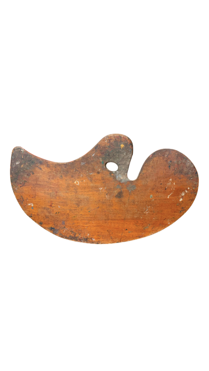 Antique French Artist’s Palette from Georges Simonnet, c. 1910–1934