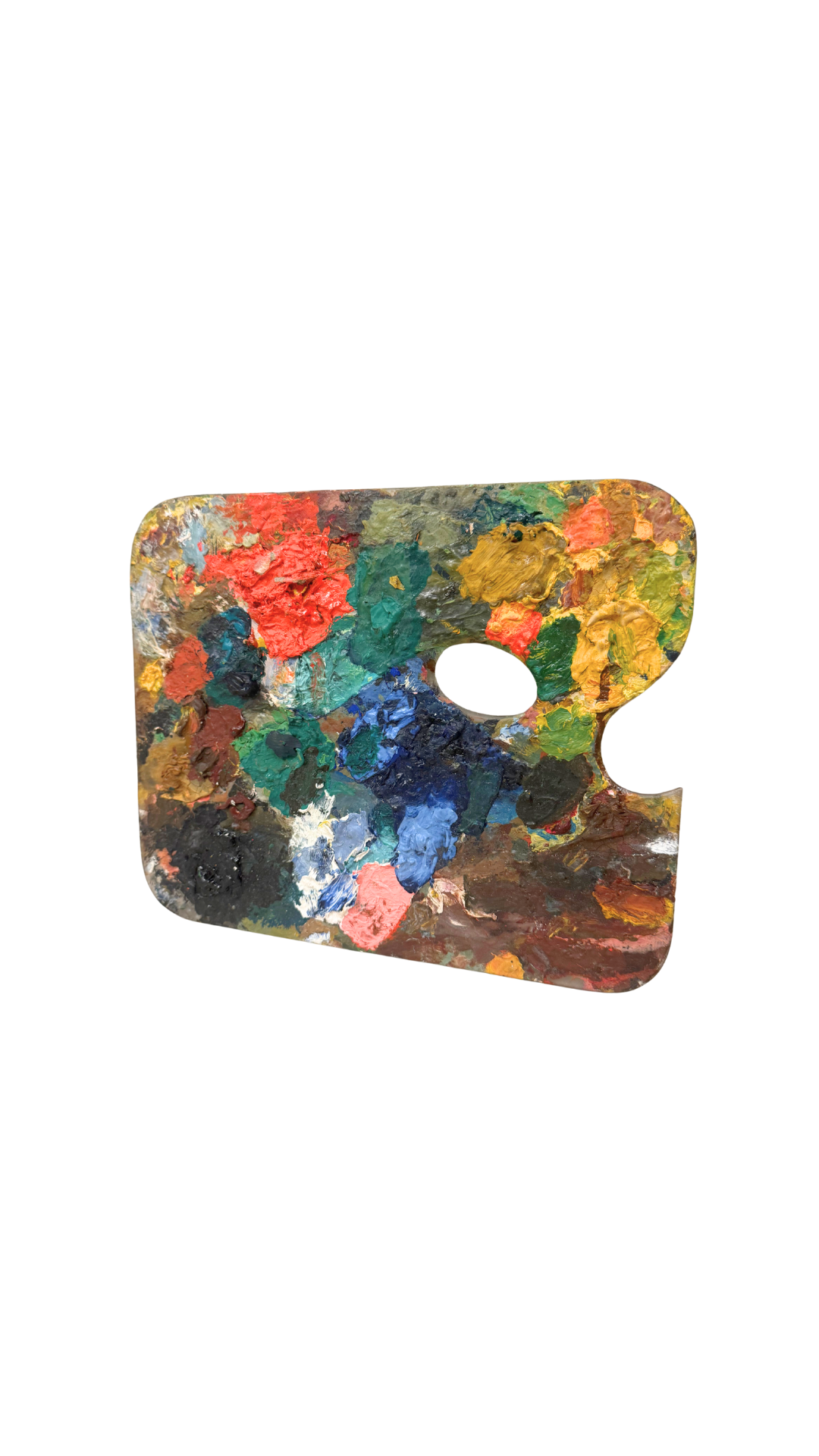 Vintage French Artist’s Palette