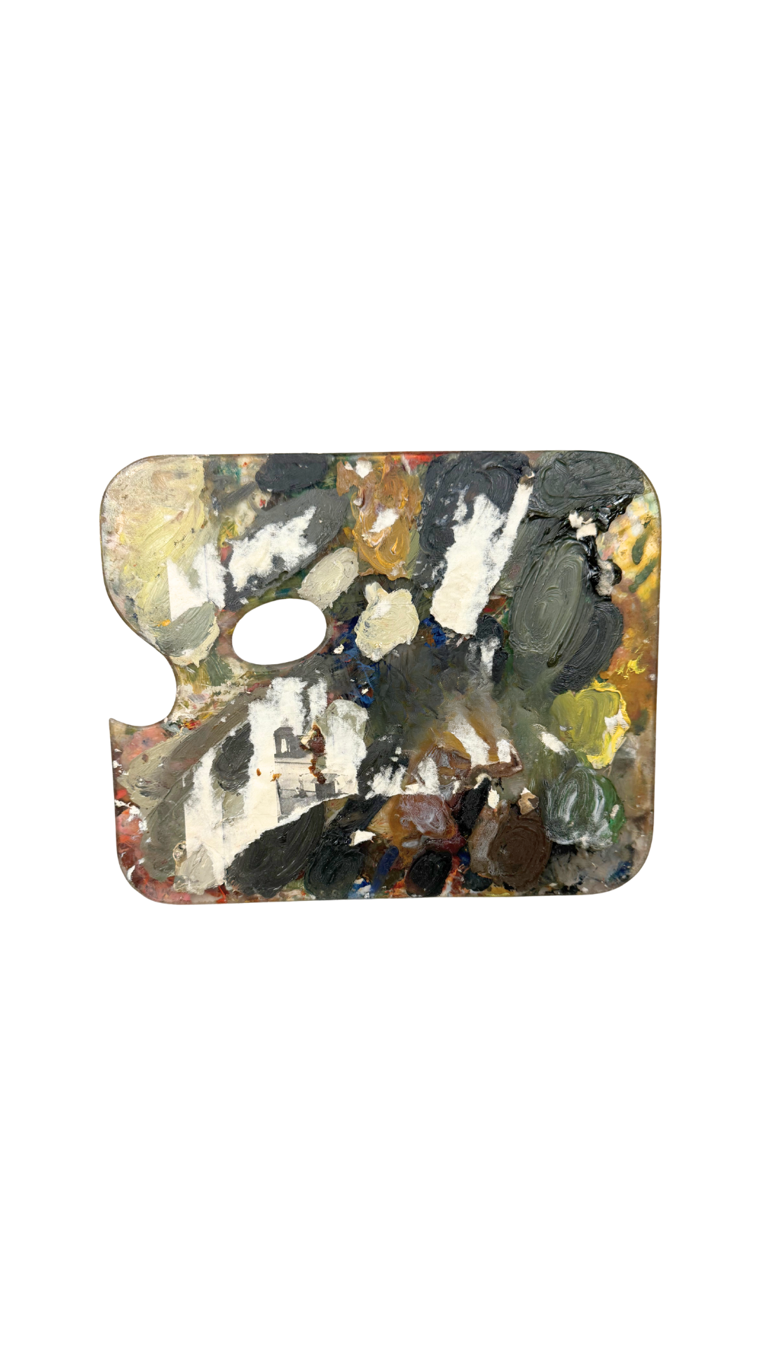 Vintage French Artist’s Palette