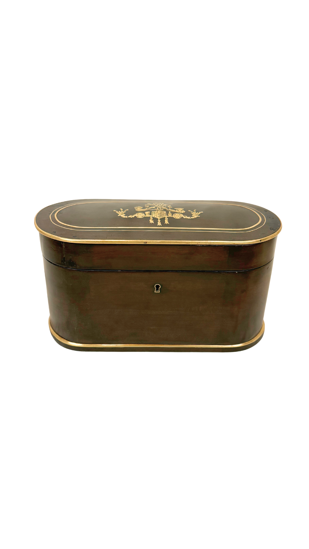 Antique French Fitted Tobacco Casket