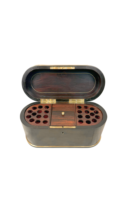 Antique French Fitted Tobacco Casket