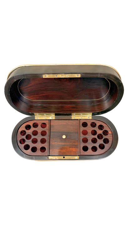 Antique French Fitted Tobacco Casket
