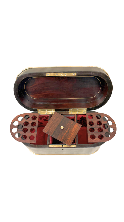Antique French Fitted Tobacco Casket