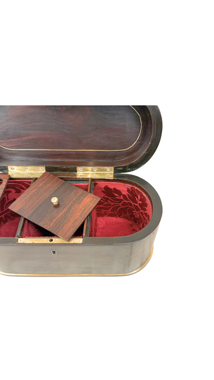 Antique French Fitted Tobacco Casket