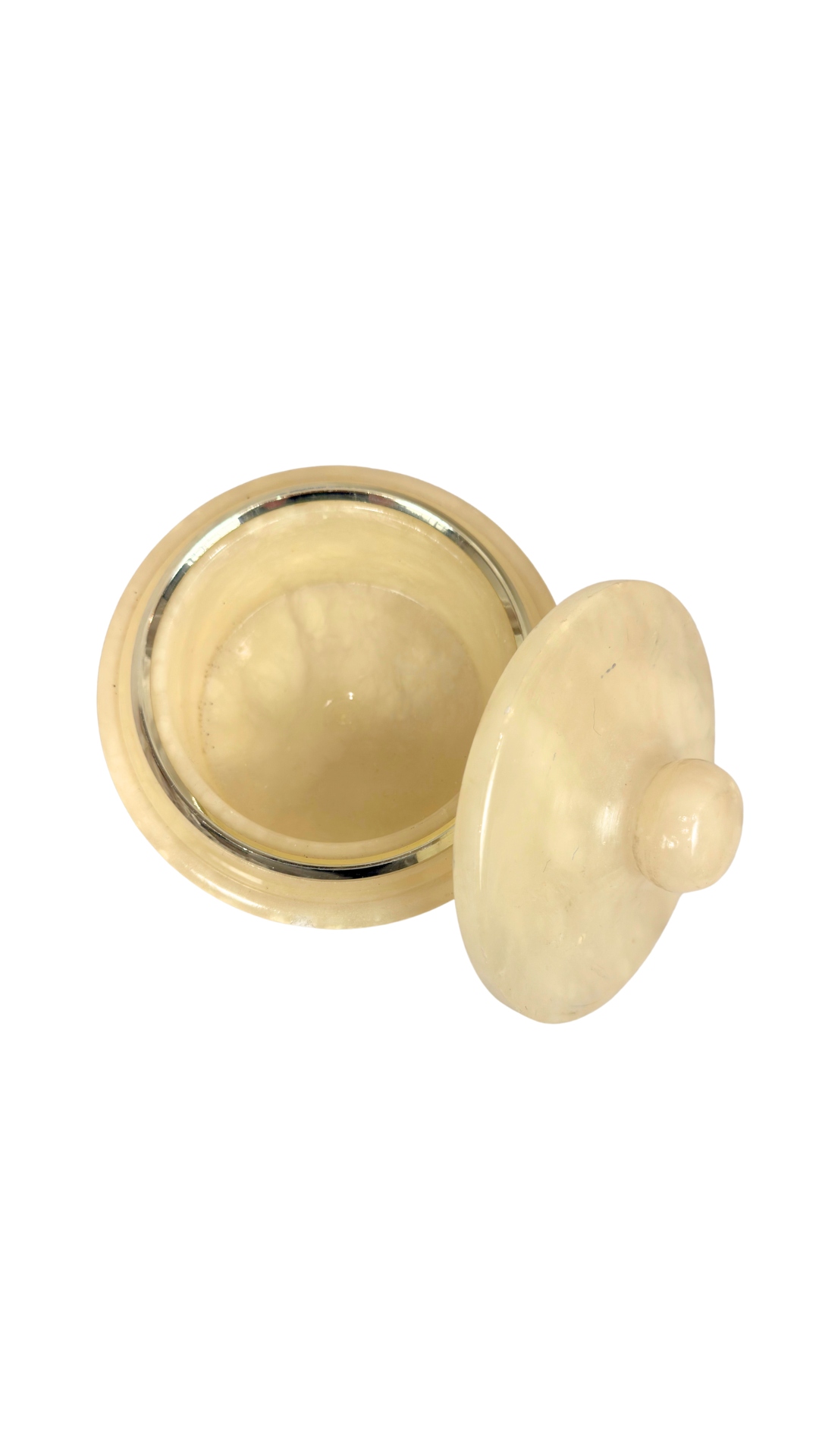 Alabaster Lidded Box