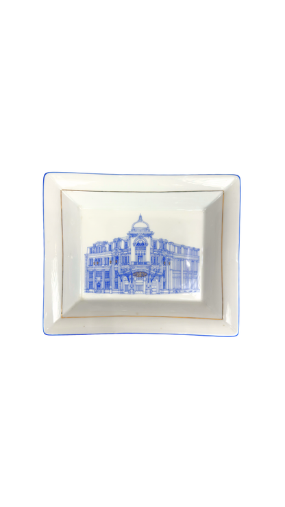 Ouest-France Rennes Hotel Porcelain Tray