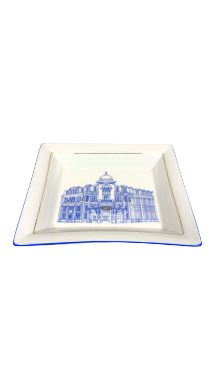 Ouest-France Rennes Hotel Porcelain Tray