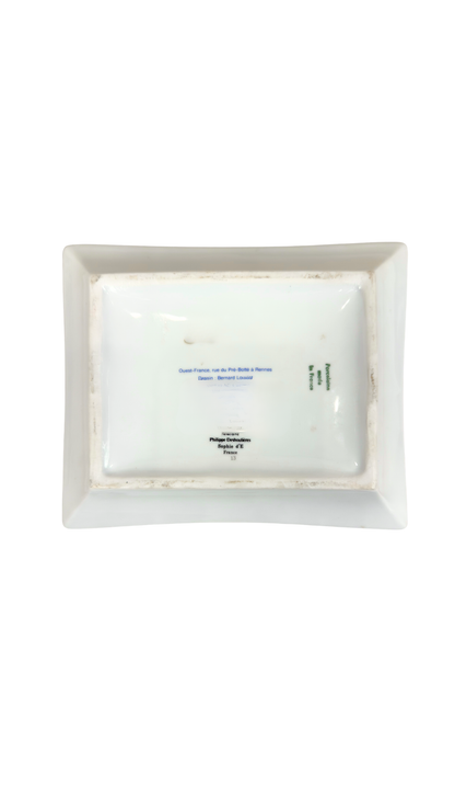 Ouest-France Rennes Hotel Porcelain Tray