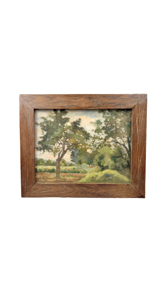 French Landscape Oil Painting