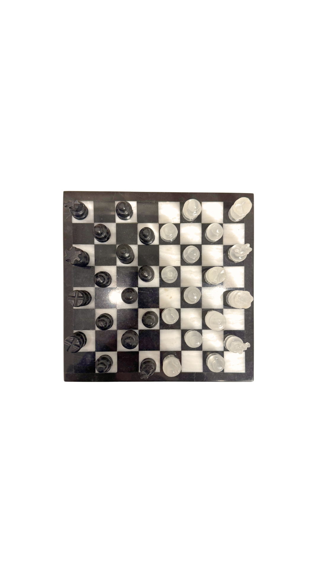 Vintage Marble Chess Set