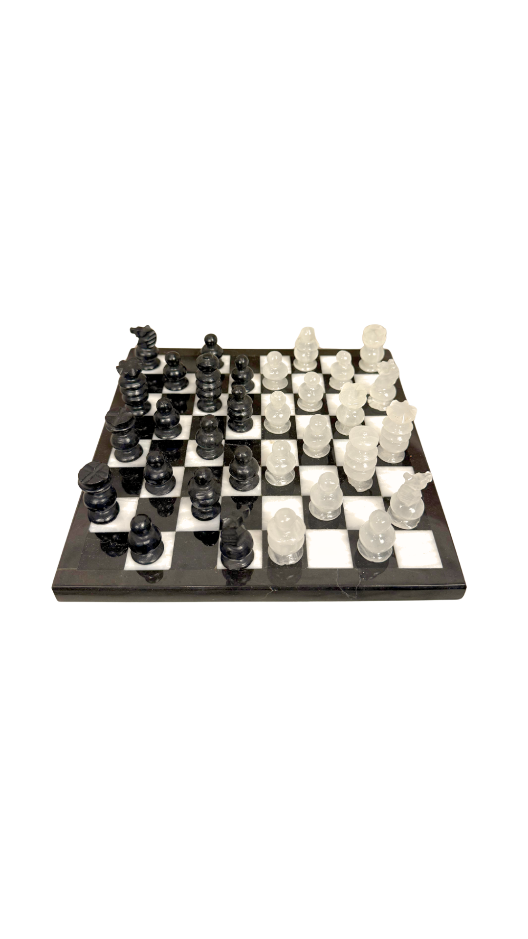 Vintage Marble Chess Set