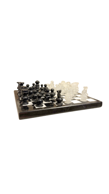 Vintage Marble Chess Set