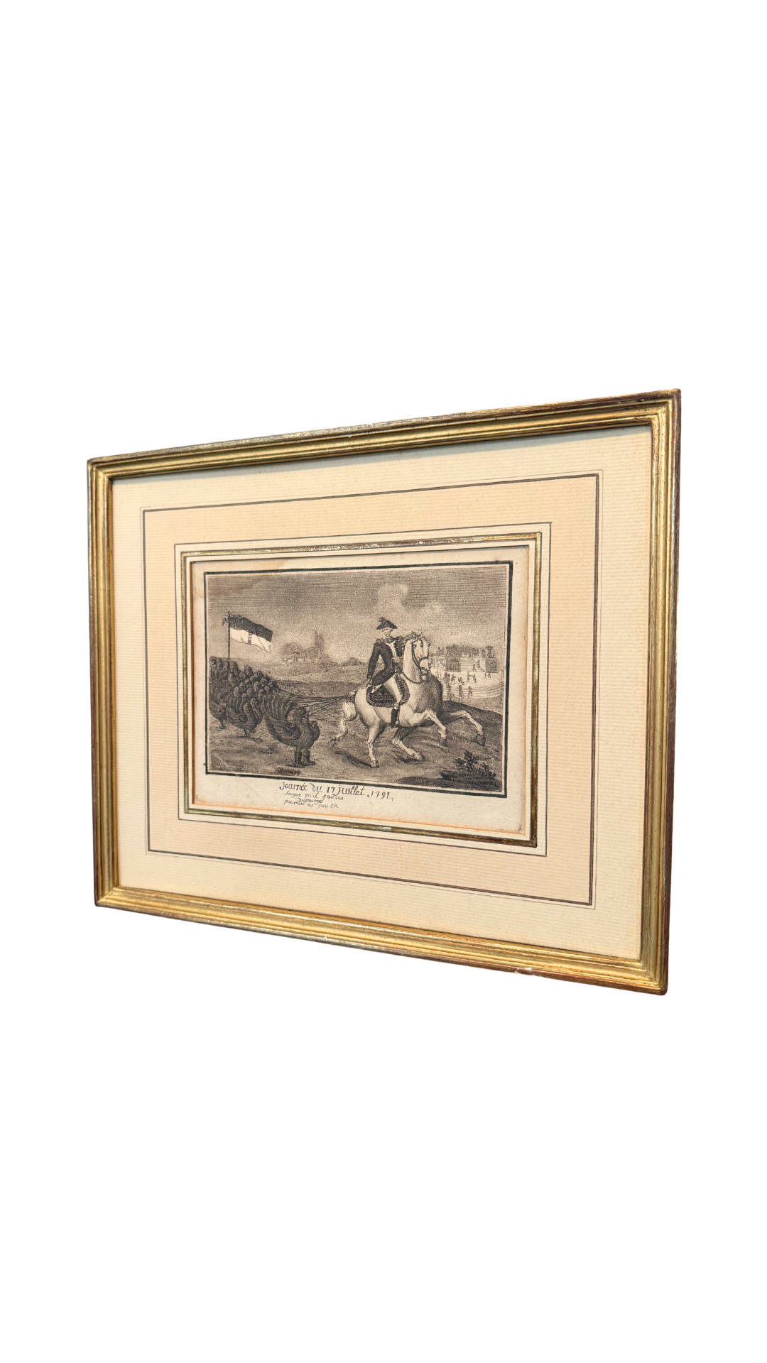 Antique French Revolutionary Engraving