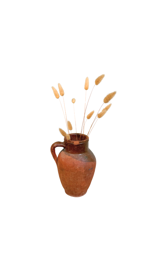 Two-Tone Terracotta Pitcher