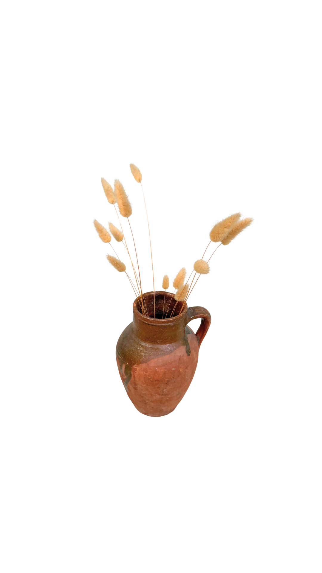 Two-Tone Terracotta Pitcher
