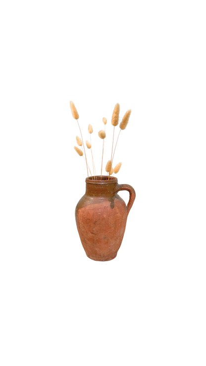 Two-Tone Terracotta Pitcher