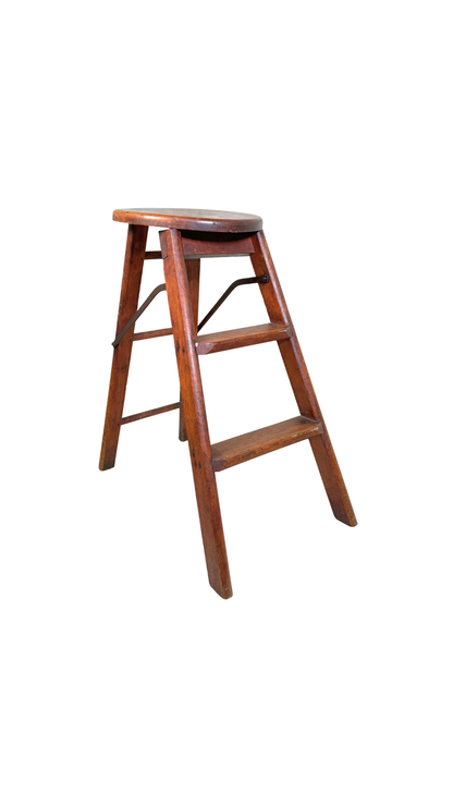 J.R. Clark Co. “Rid-Jid” Folding Step Ladder Stool